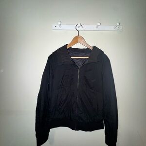 lululemon athletica Black Bomber Jacket